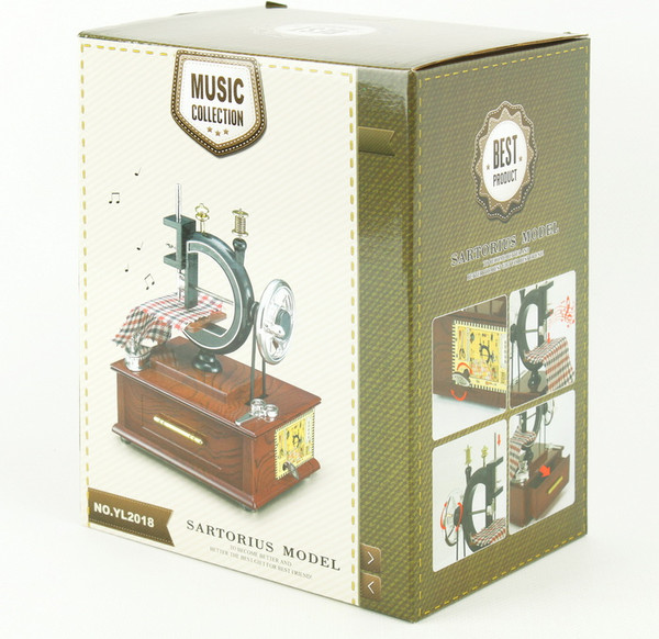 Изображение товара Музыкальная шкатулка Darvish Сувенир Швейная машинка / DV-H-1047