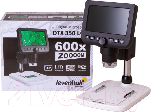 Изображение товара Микроскоп цифровой Levenhuk DTX 350 LCD / 74768