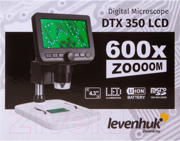 Изображение товара Микроскоп цифровой Levenhuk DTX 350 LCD / 74768