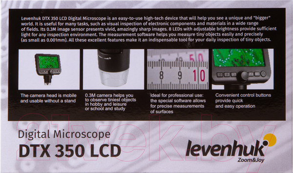 Изображение товара Микроскоп цифровой Levenhuk DTX 350 LCD / 74768
