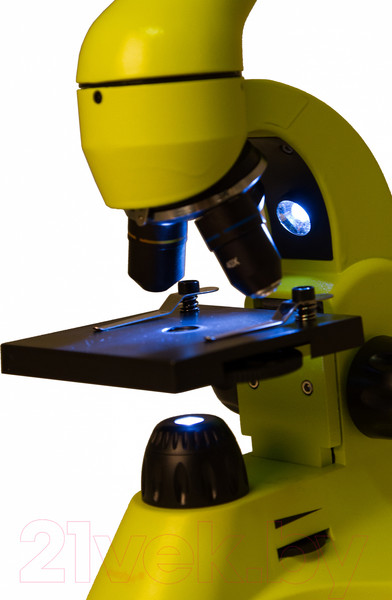 Изображение товара Микроскоп оптический Levenhuk Rainbow 50L / 69049 (Lime)