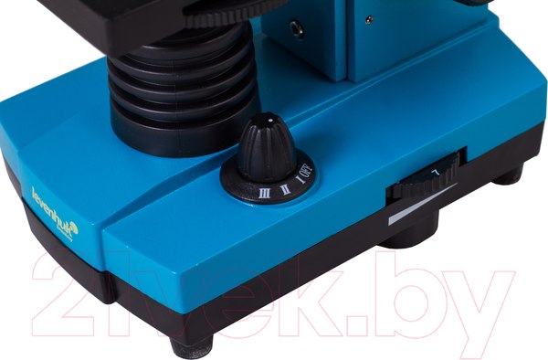 Изображение товара Микроскоп оптический Levenhuk Rainbow 2L Plus / 69043 (Azure)