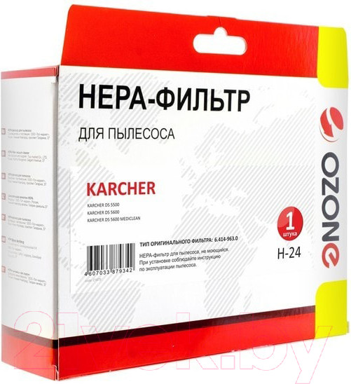 Изображение товара Фильтр для пылесоса OZONE H-24