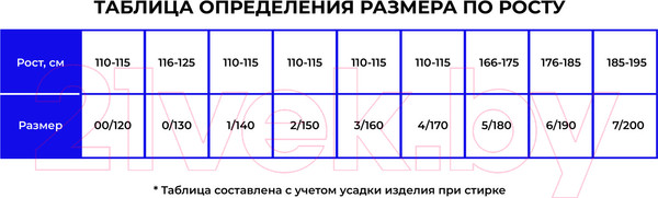 Изображение товара Кимоно для рукопашного боя RuscoSport Pro (р-р 1/140)