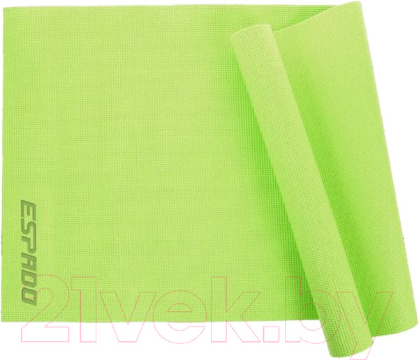 Изображение товара Коврик для йоги и фитнеса Espado ES2121 PVC (зеленый)