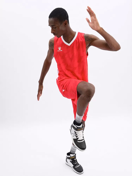 Изображение товара Баскетбольная форма Kelme Basketball Set / 3591052-600 (S, красный)