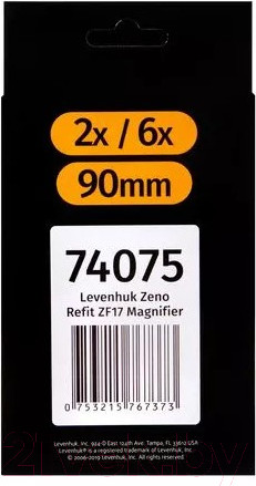 Изображение товара Лупа универсальная Levenhuk Zeno Refit ZF17 / 74075