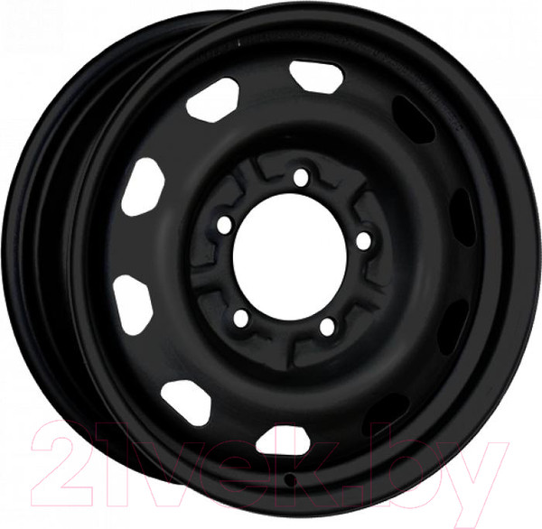 Изображение товара Штампованный диск Trebl LT2883D 16x6.5" 5x139.7мм DIA 108.6мм ET 40мм Black