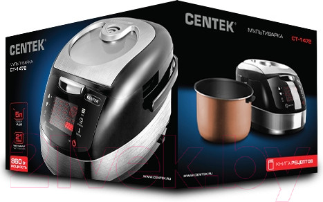 Изображение товара Мультиварка Centek CT-1472 Ceramic
