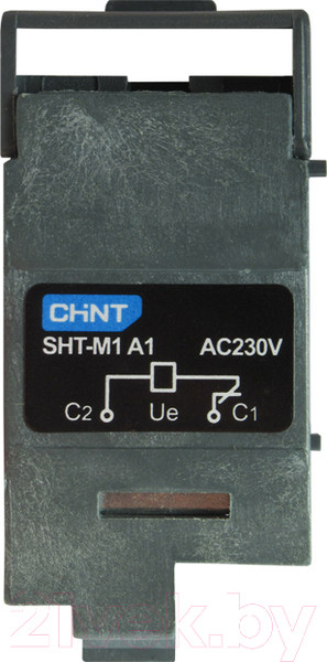 Изображение товара Расцепитель независимый Chint SHT-M1 A1 L для NXM-125(63)/NXMLE-125 AC230V / 946996 (левый)