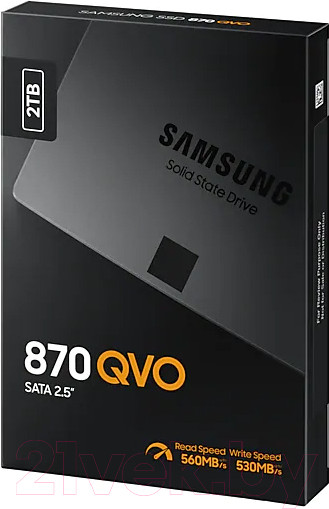 Изображение товара SSD диск Samsung 870 QVO 2TB (MZ-77Q2T0BW)