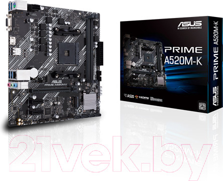 Изображение товара Материнская плата Asus Prime A520M-K