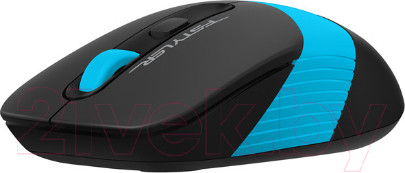 Изображение товара Комплект клавиатура и мышь A4Tech Wireless Desktop Fstyler / FG1010 (черный/синий)