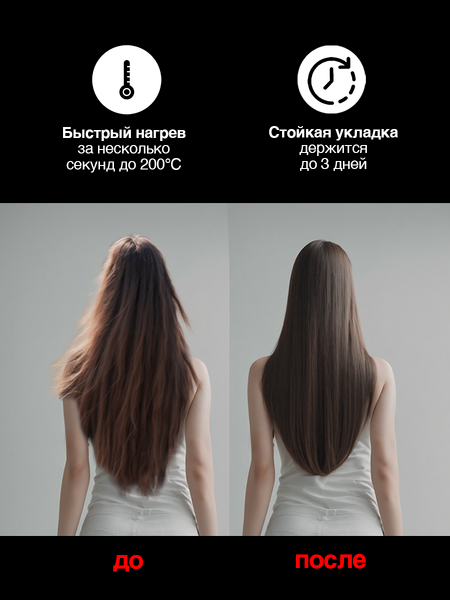 Изображение товара Выпрямитель для волос Aresa AR-3331