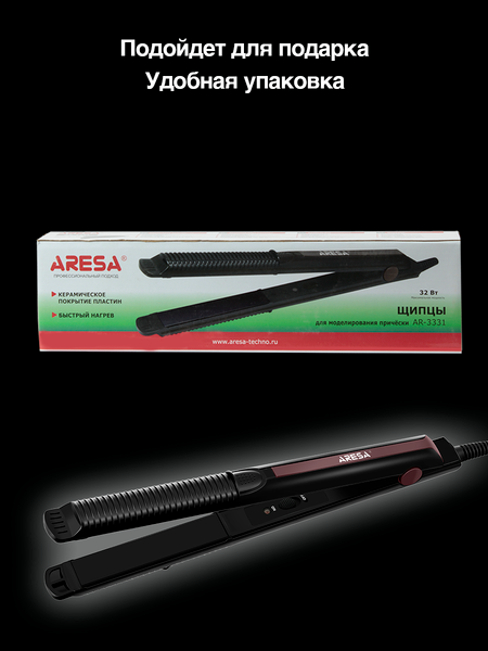 Изображение товара Выпрямитель для волос Aresa AR-3331