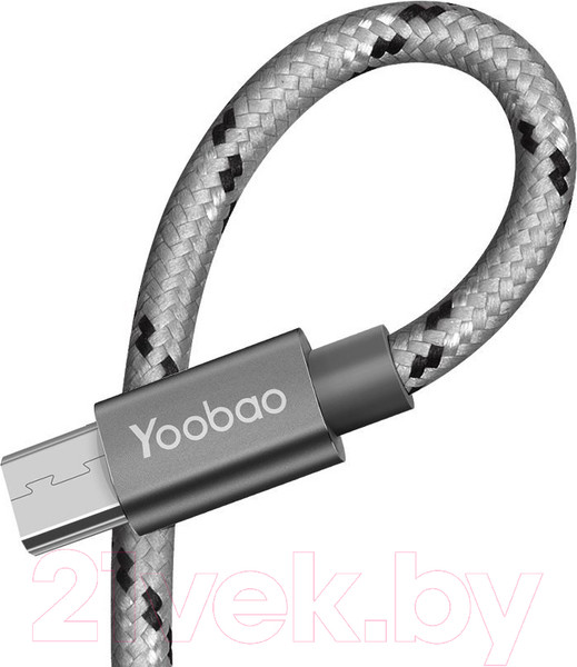 Изображение товара Кабель Yoobao Micro USB YB-423 (серый)