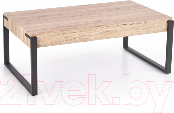Изображение товара Журнальный столик Halmar Capri (дуб сан ремо/черный)