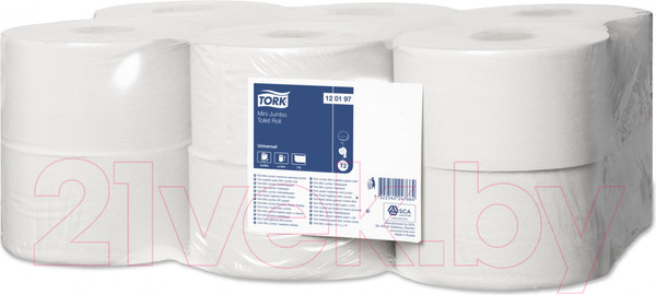 Изображение товара Туалетная бумага Tork 120197 (1сл, 200м)