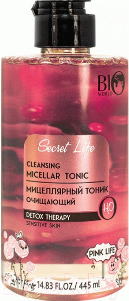 Изображение товара Тоник для лица Bio World Detox Therapy мицеллярный очищающий (445мл)