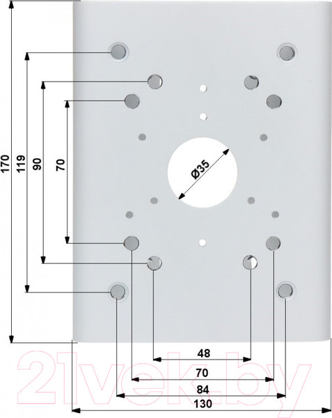 Изображение товара Кронштейн для камер видеонаблюдения Dahua DH-PFA150