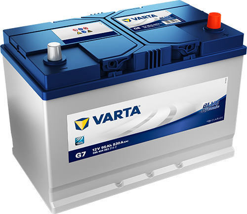 Изображение товара Автомобильный аккумулятор Varta Blue Dynamic G7 / 595404083 (95 А/ч)