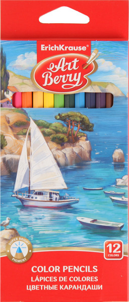 Изображение товара Набор цветных карандашей Erich Krause Premium / 32482 (12цв)