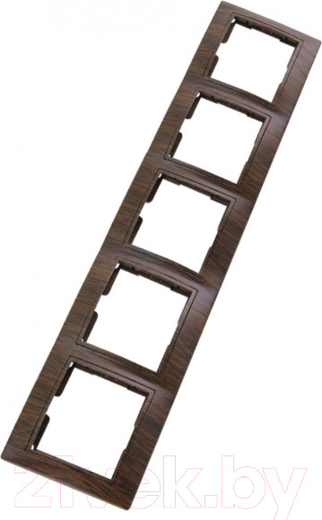 Изображение товара Рамка для выключателей и розеток TDM Таймыр SQ1814-0332 (бук)