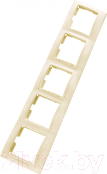 Изображение товара Рамка для выключателей и розеток TDM Таймыр SQ1814-0133 (слоновая кость)