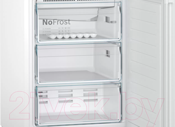 Изображение товара Холодильник с морозильником Bosch Serie 6 VitaFresh Plus KGN39AW32R