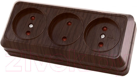 Изображение товара Розетка TDM Ладога SQ1801-0325 (бук)