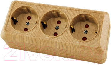 Изображение товара Розетка TDM Ладога SQ1801-0427 (сосна)