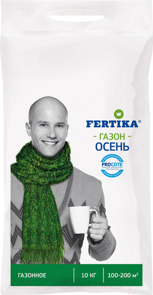 Изображение товара Удобрение Fertika Газонное. Осень (10кг)