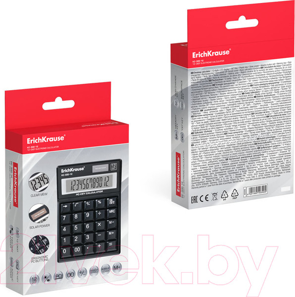 Изображение товара Калькулятор Erich Krause PC-key KC-300-12 / 40300