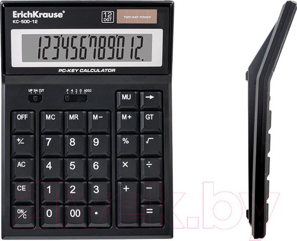 Изображение товара Калькулятор Erich Krause PC-key KC-500-12 / 40500