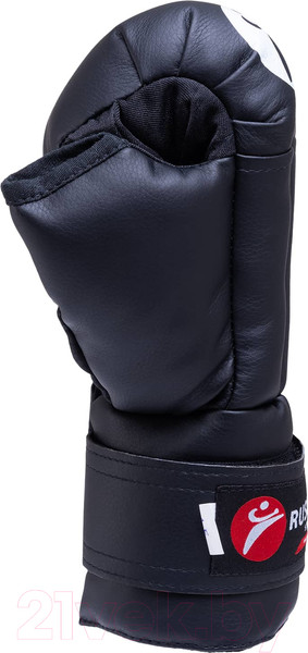 Изображение товара Перчатки для рукопашного боя RuscoSport Черный (р-р 8)