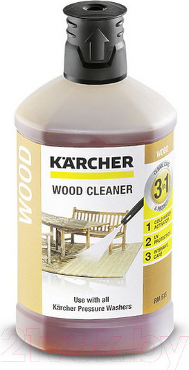 Изображение товара Средство для очистки древесины Karcher 3в1 / 6.295-757.0 (1л)
