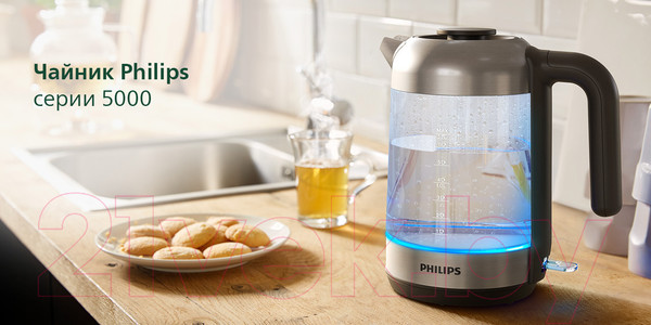 Изображение товара Электрочайник Philips HD9339/80