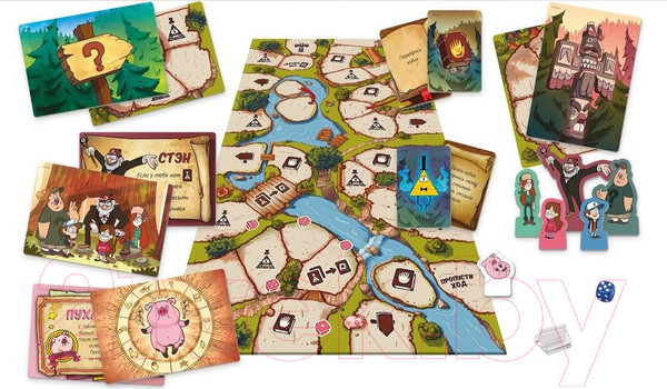 Изображение товара Настольная игра Мир Хобби Гравити Фолз: Спасти Пухлю / 915243