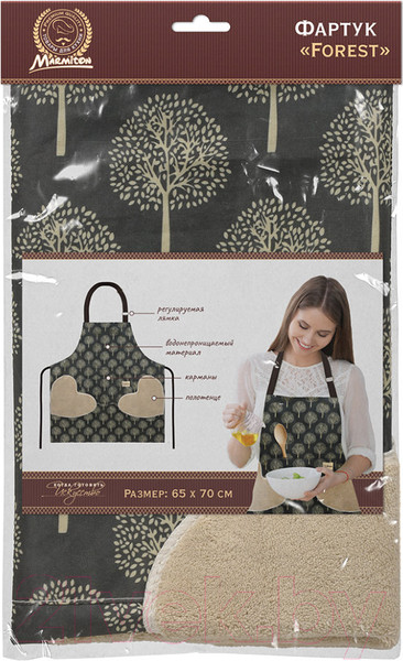 Изображение товара Кухонный фартук Marmiton Forest 17326
