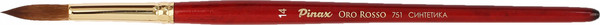 Изображение товара Кисть для рисования Pinax Oro Rosso №14 / 751014 (синтетика, круглая)