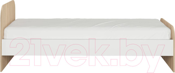 Изображение товара Односпальная кровать Аквилон Кот №900.3 (туя светлая/белый)