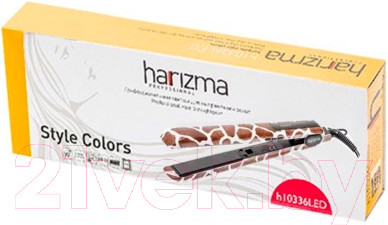 Изображение товара Выпрямитель для волос Harizma Style Colors H10336LED-02 (жираф)