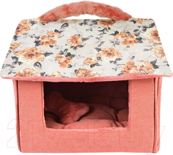Изображение товара Домик для животных Pinkaholic Zinnia House / NASA-AU7406-IV-FR (розовый)