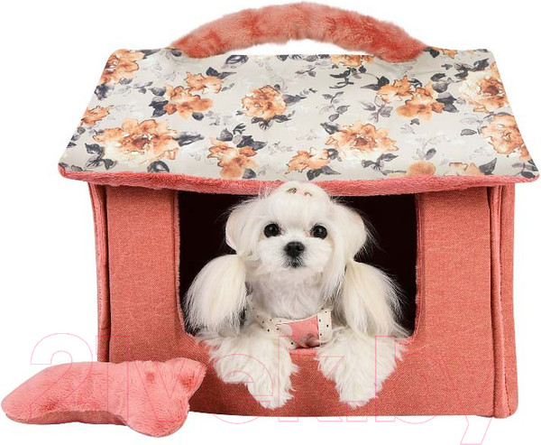 Изображение товара Домик для животных Pinkaholic Zinnia House / NASA-AU7406-IV-FR (розовый)
