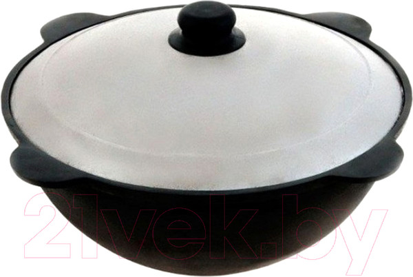 Изображение товара Казан Grand Metall Invest Узбекский (16л, плоское дно)