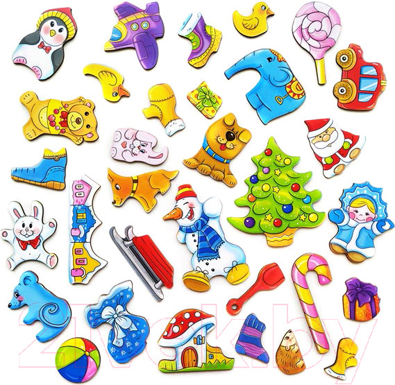 Изображение товара Развивающая игрушка Leoboom Пазл. Новый год / П811