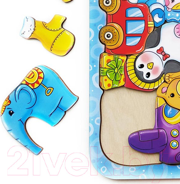 Изображение товара Развивающая игрушка Leoboom Пазл. Новый год / П811