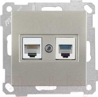 Изображение товара Розетка Mutlusan Daria 2100 139 0183 (титан)