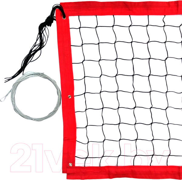 Изображение товара Сетка волейбольная No Brand FS№15 (красный/черный)