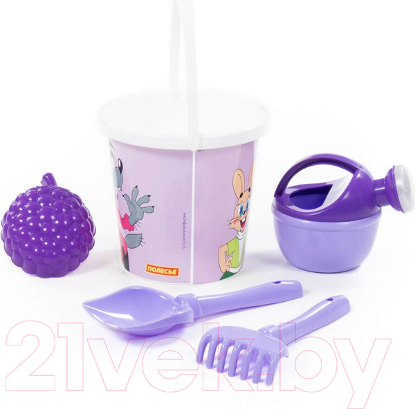 Изображение товара Набор игрушек для песочницы Полесье Ну, погоди! / 83258